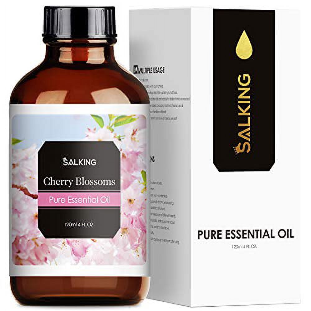 Cherry Blossom Essential Oil 120ml (4 Fl Oz), SALKING Pure